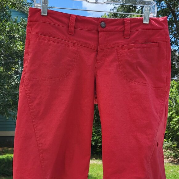 ATHLETA Dipper Bermuda Shorts - Red - 6 - Picture 1 of 8